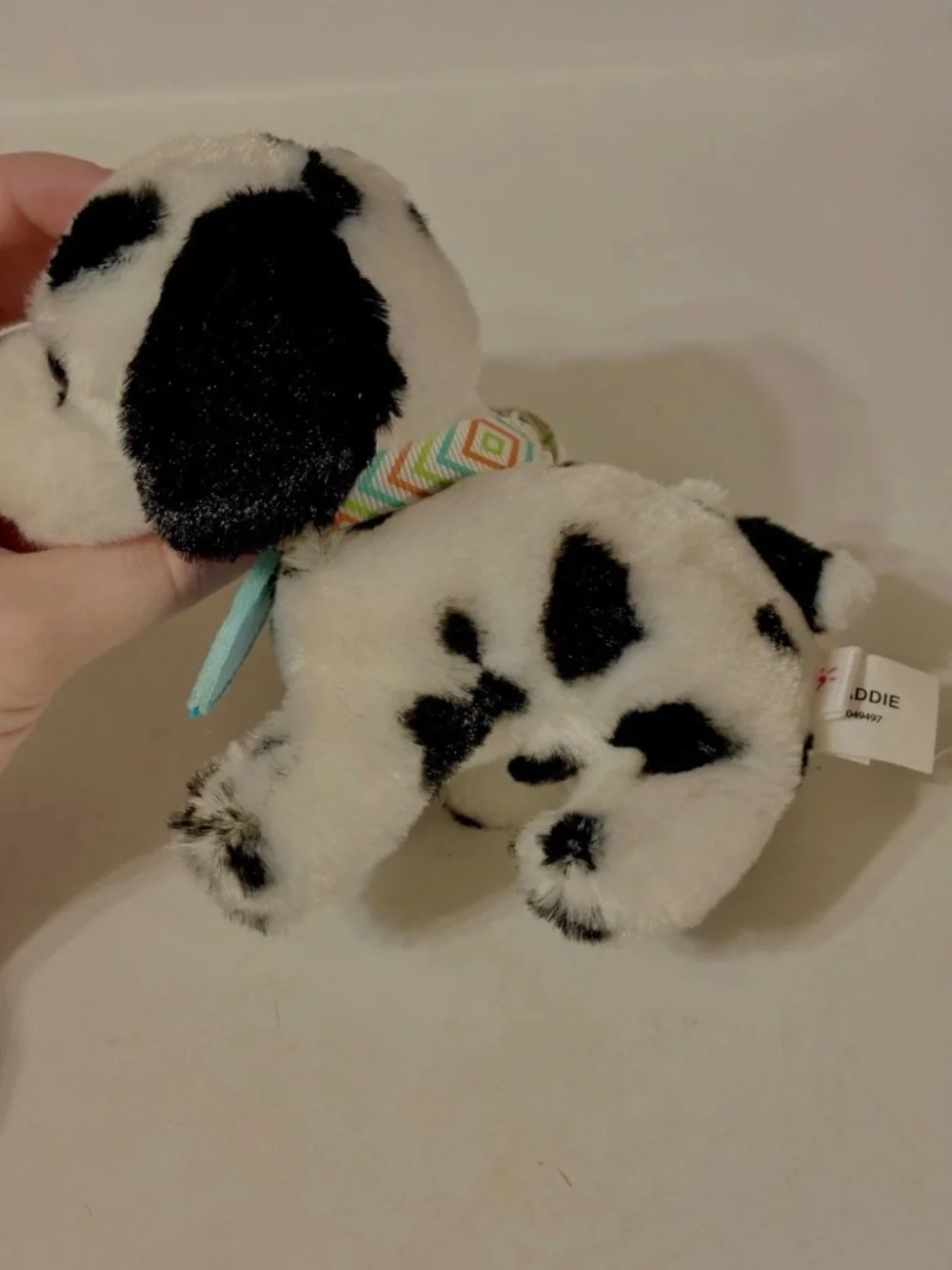 Justice Pet Shop Maddie The Dalmatian Plush Dog Puppy Collar Leash Nametag Y2K